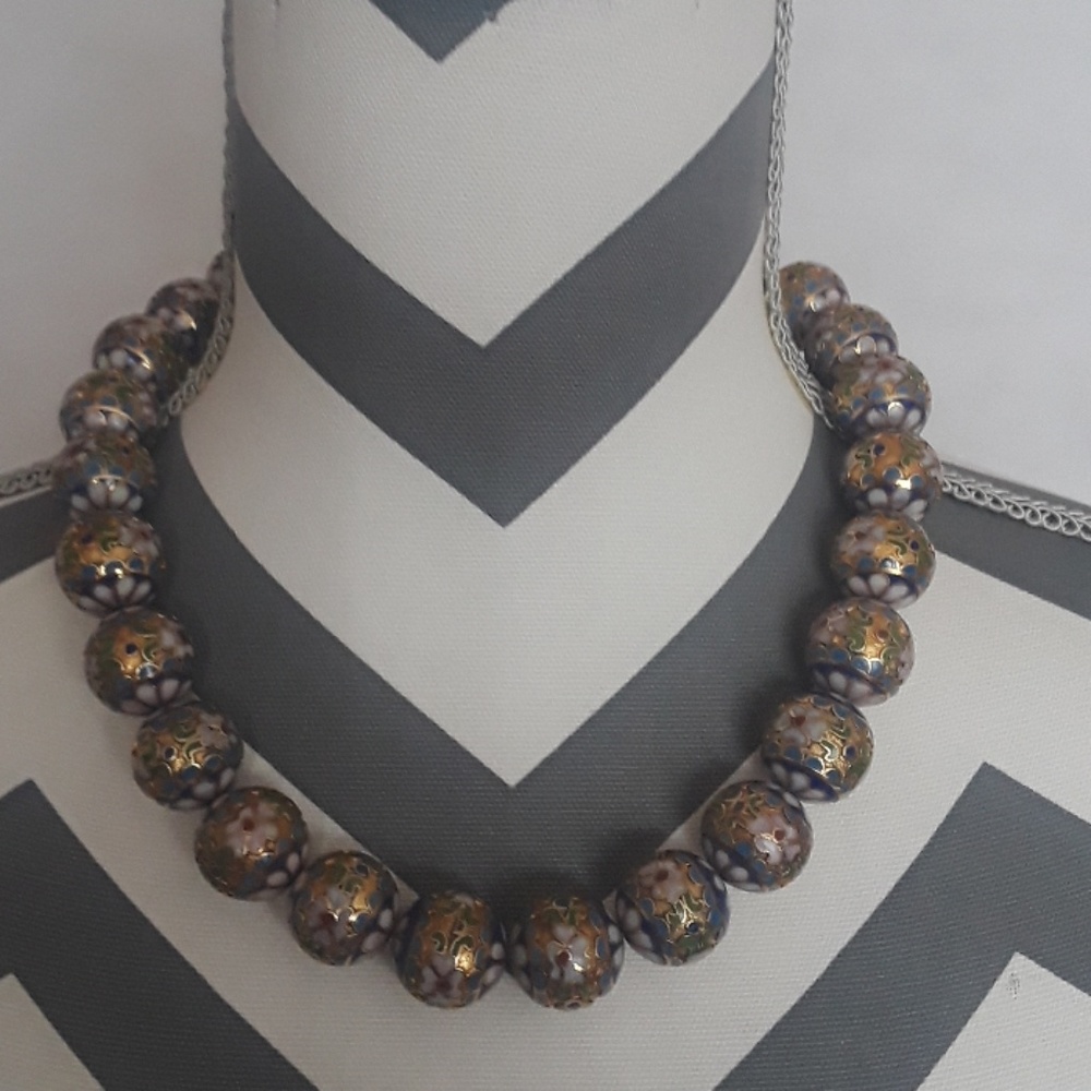 Cloisonne, 16” with aluminum with extension